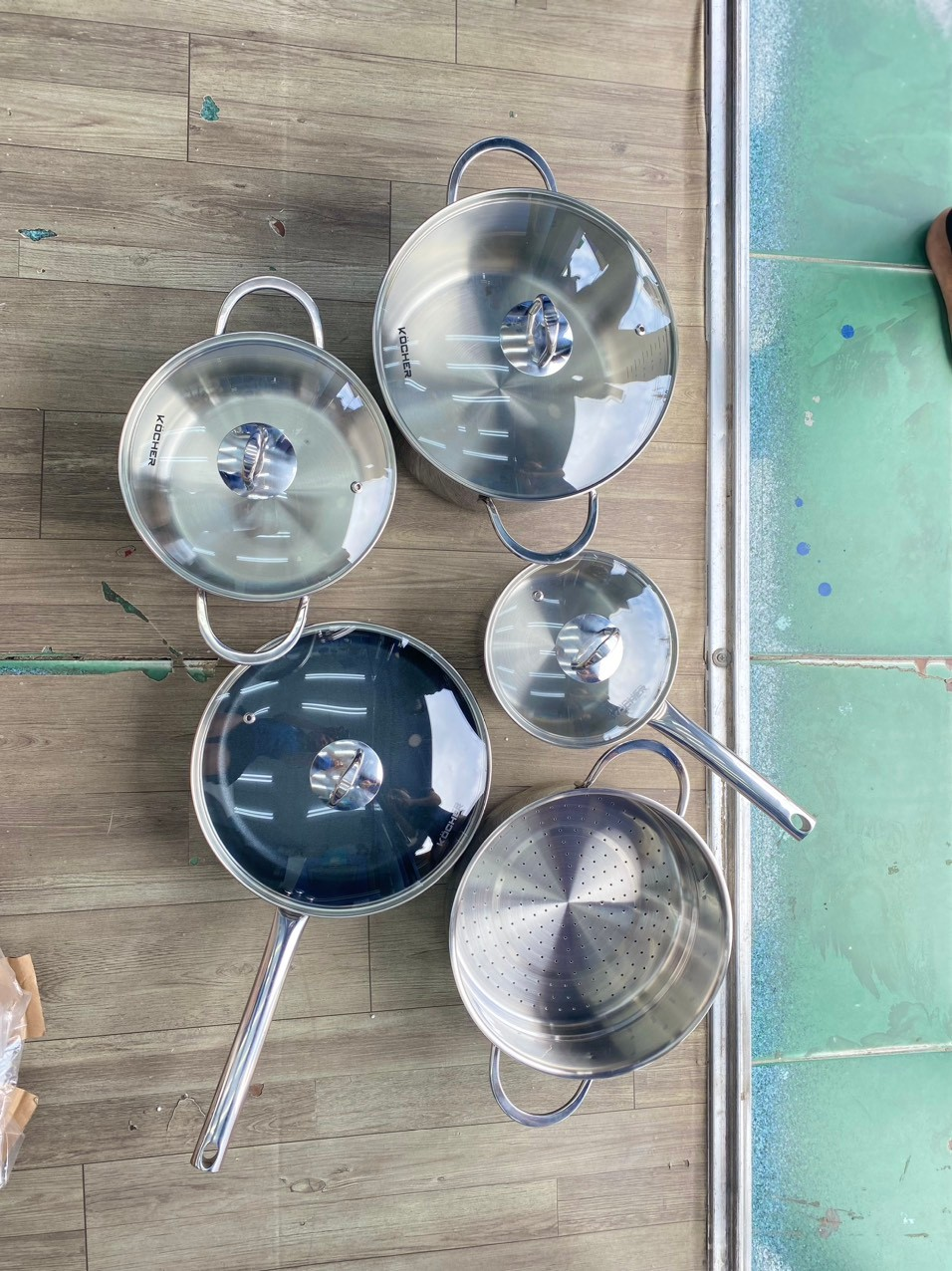 BỘ NỒI KOCHER MUNICH - HÀNG CHÍNH HÃNG