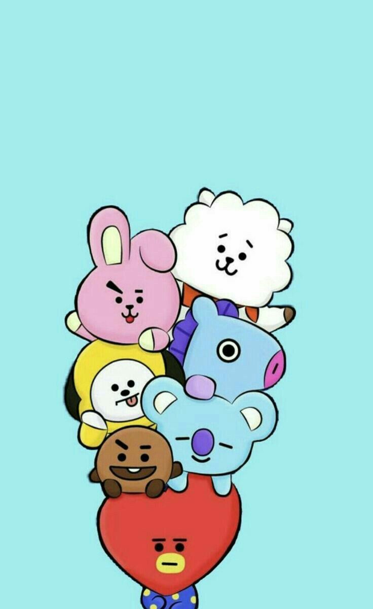 Bookmark BT21 BTS mẫu mới dễ thương