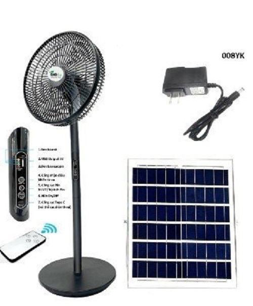 Quạt năng lượng mặt trời