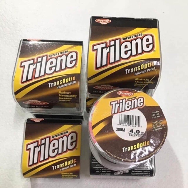 Cước Câu Cá Mỹ Trilene 300m Đổi Màu, Siêu Khoẻ Đời 2020