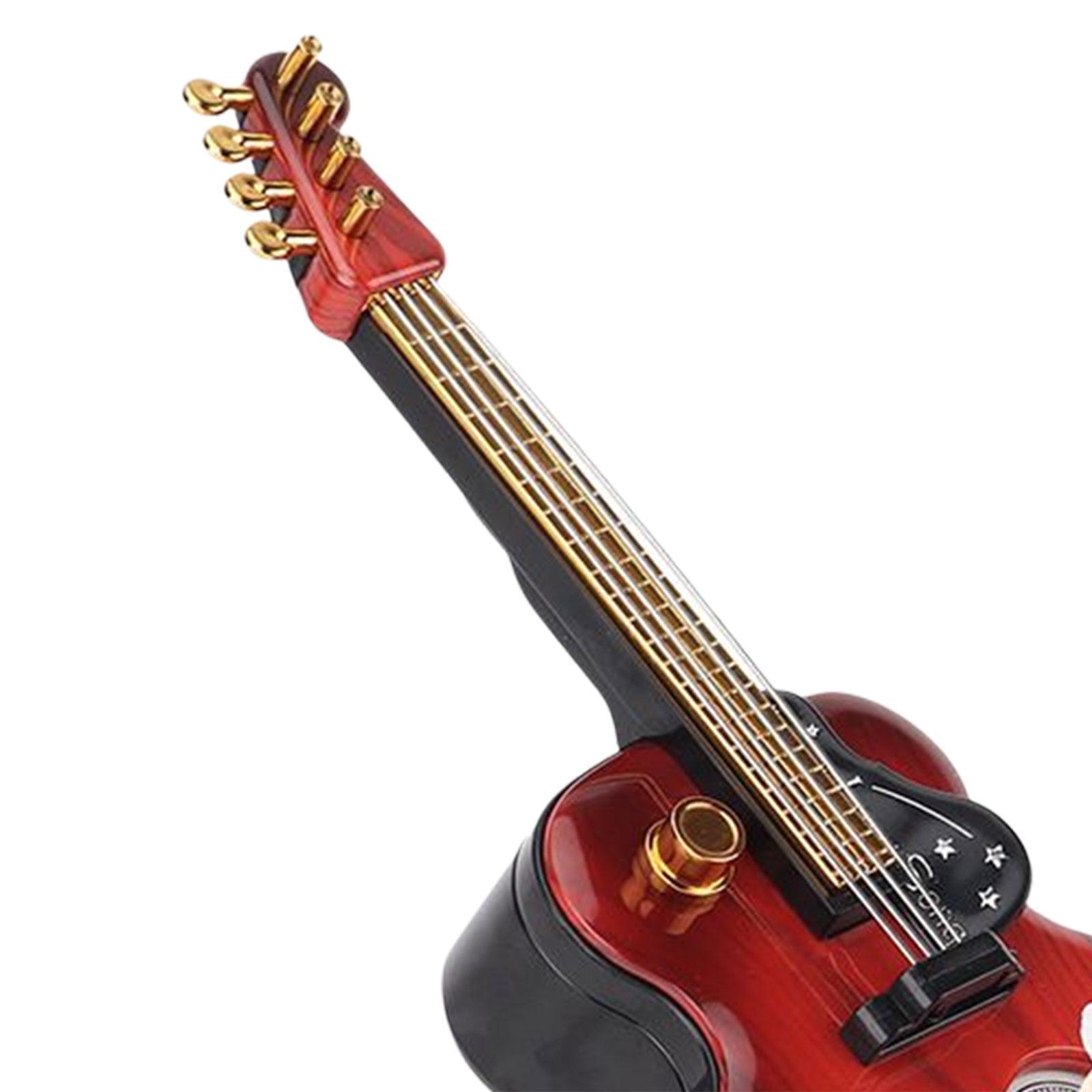 Color Change LED Rotating Carousel Music Box Beige