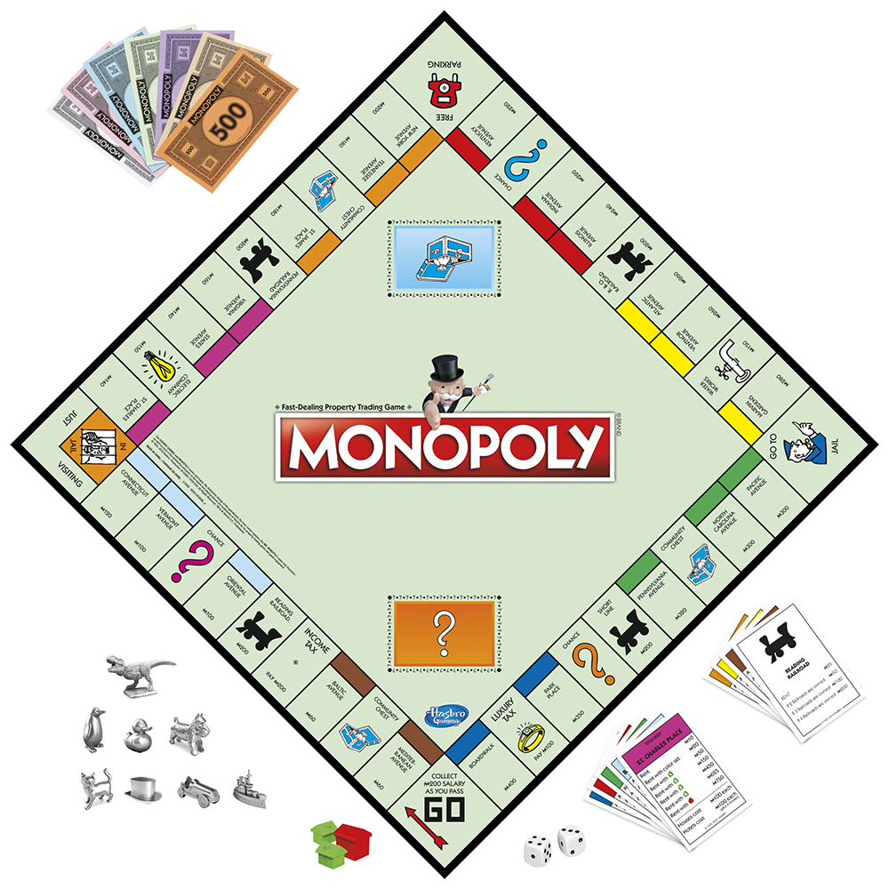 Bộ Board Game Monopoly Cờ Tỷ Phú Phiên Bản Origiginal Cơ Bản Cao Cấp
