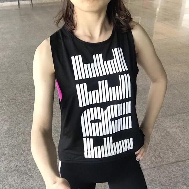 Áo tanktop nữ tập gym yoga, áo mặc phối bên ngoài siêu xinh