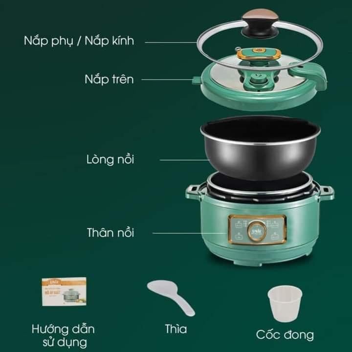 Nồi áp suất điện đa năng dung tích