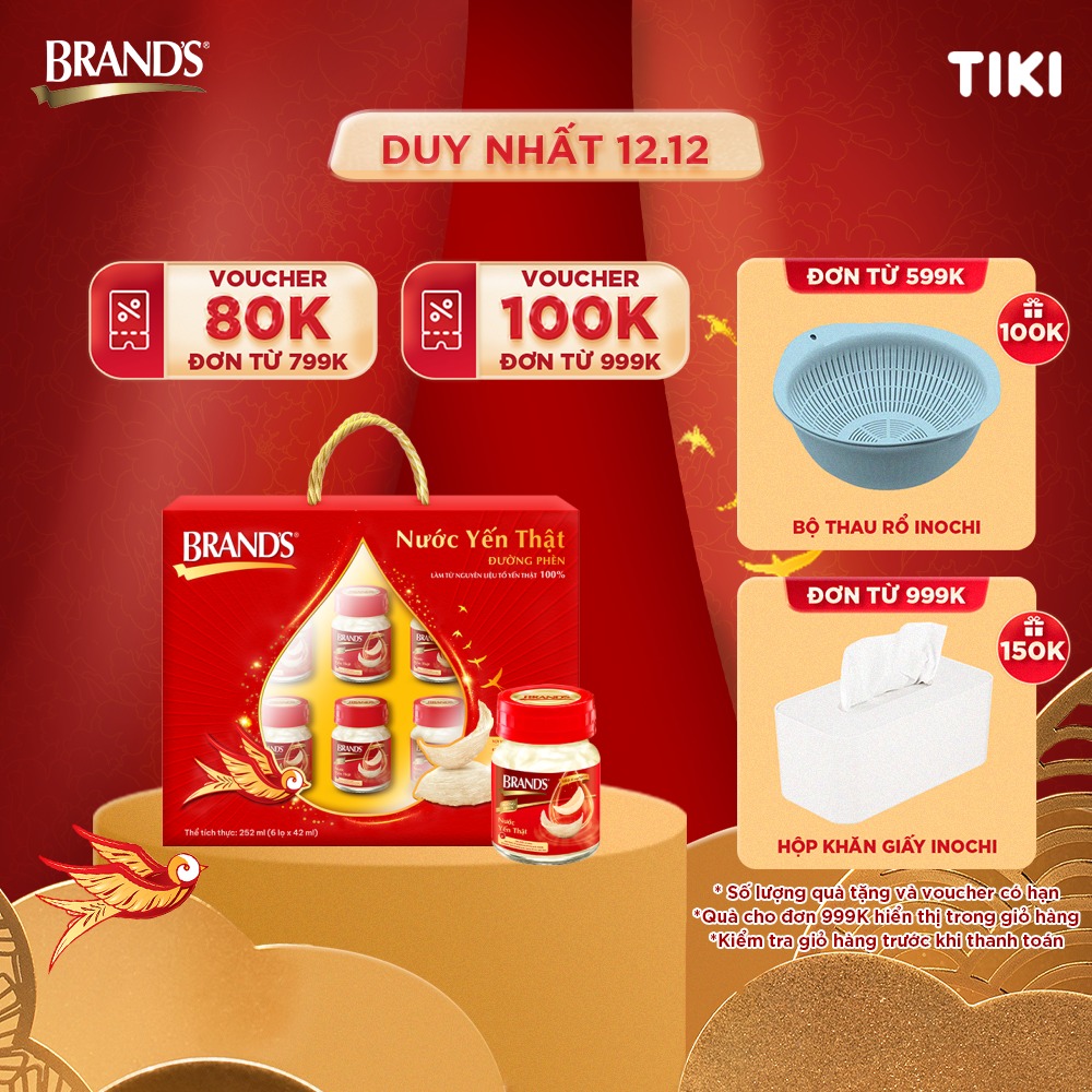Hộp quà yến BRAND'S đường phèn