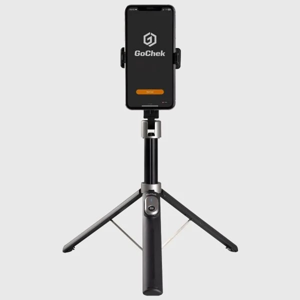 Gậy chụp ảnh 3 chân GoChek S140, Tripod selfie bluetooth có điều khiển cho điện thoại, phục vụ livestream, quay vlog đa năng - Hàng chính hãng