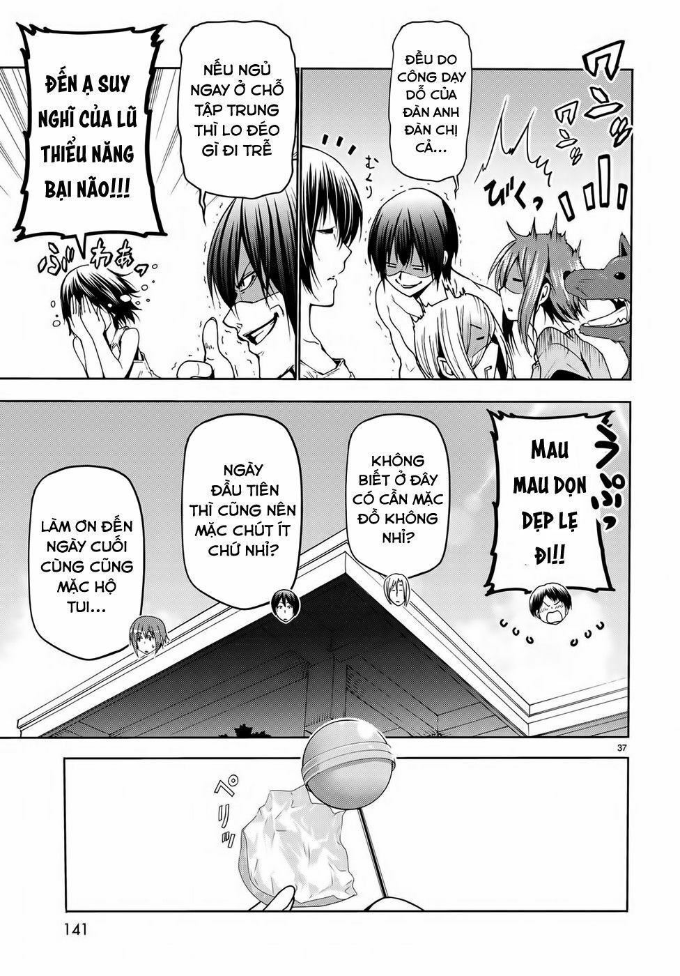 cô gái thích lặn - grand blue chapter 50 26