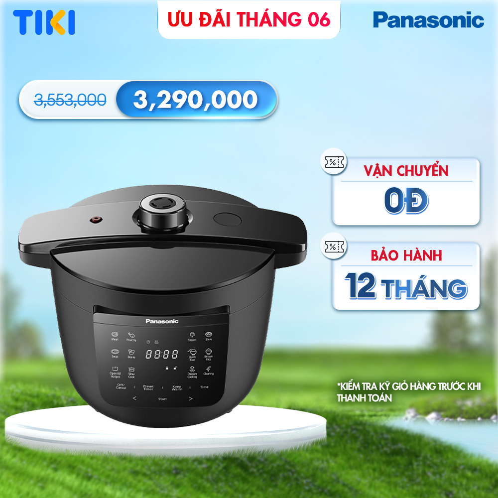 Nồi áp suất điện tử đa năng Panasonic NF-PC400KRA - Hàng chính hãng