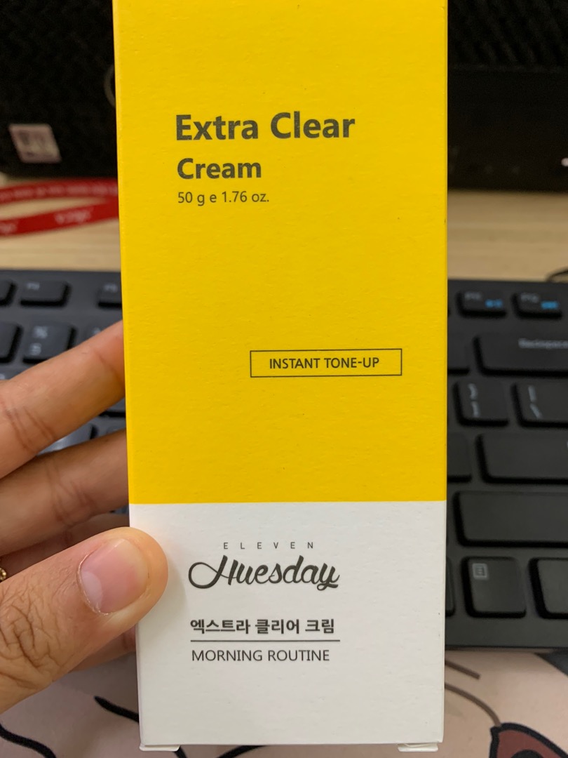 Kem làm trắng da chuyên sâu Extra Clear Cream Huesday 50g