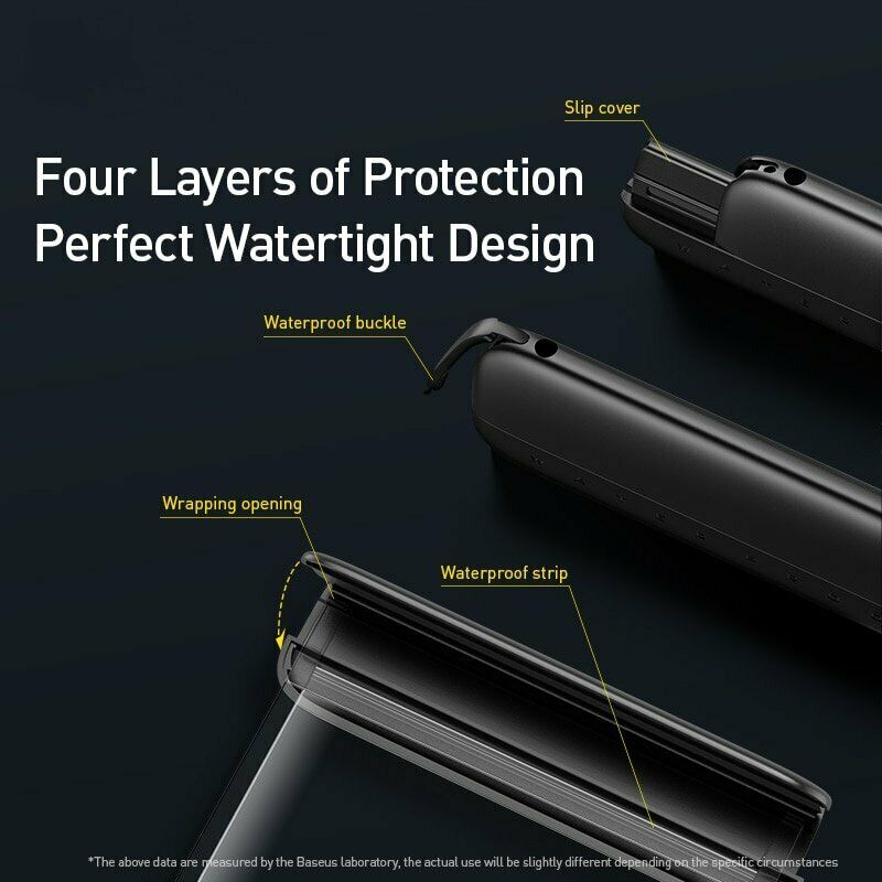 Túi chống nước dùng cho điện thoại Baseus Let''s go Slip Cover Waterproof Bag ( for under 7.2 inch SmartPhone ) - Hàng Chính Hãng