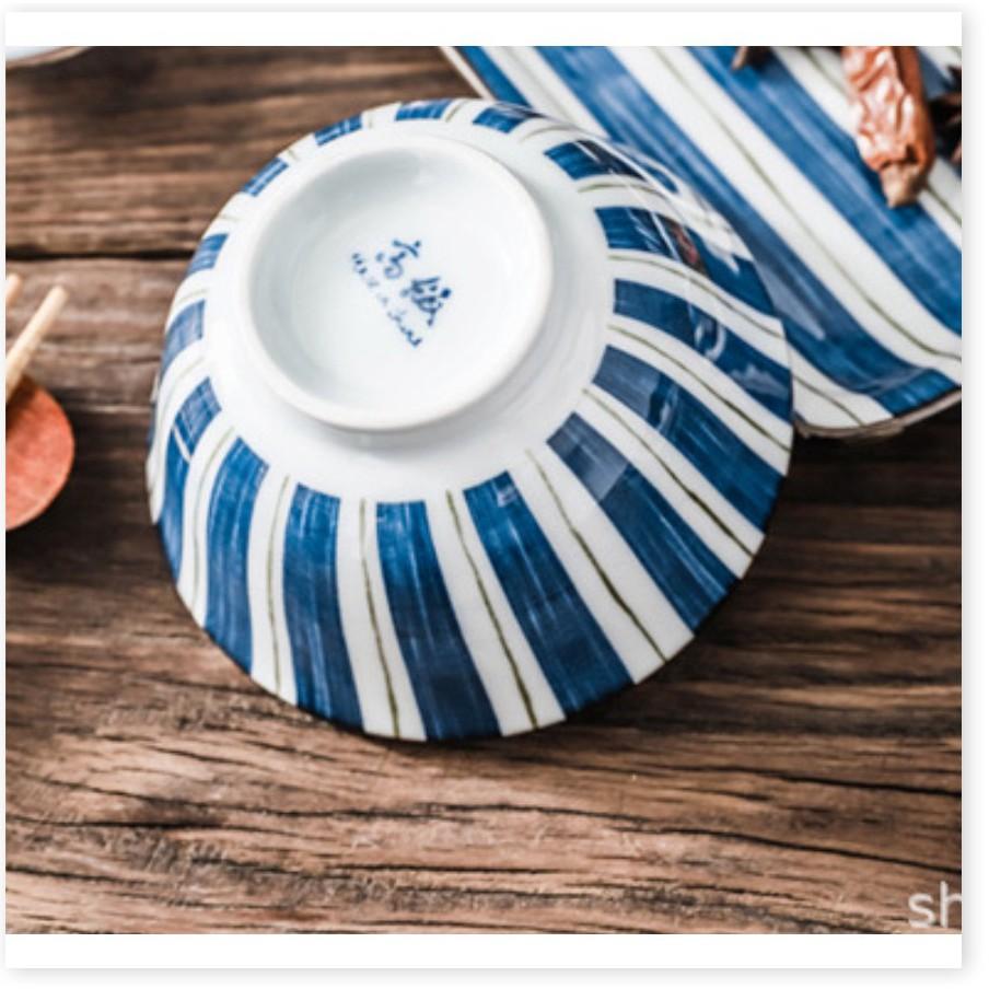 Bộ Chén Dĩa Ăn Shino-Cobalt Japan 6 món