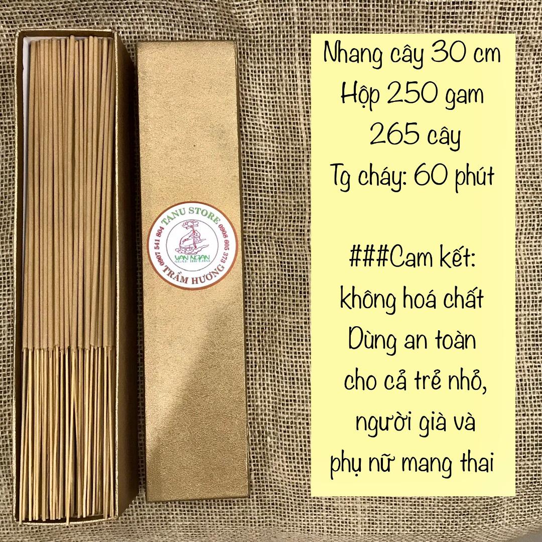 NHANG CÂY TRẦM HƯƠNG LOẠI 30CM, 40CM HỘP LỚN 250G VÀ 500G- MÙI THƠM DỊU NGỌT, THOẢNG XA, CHUẨN TRẦM HƯƠNG