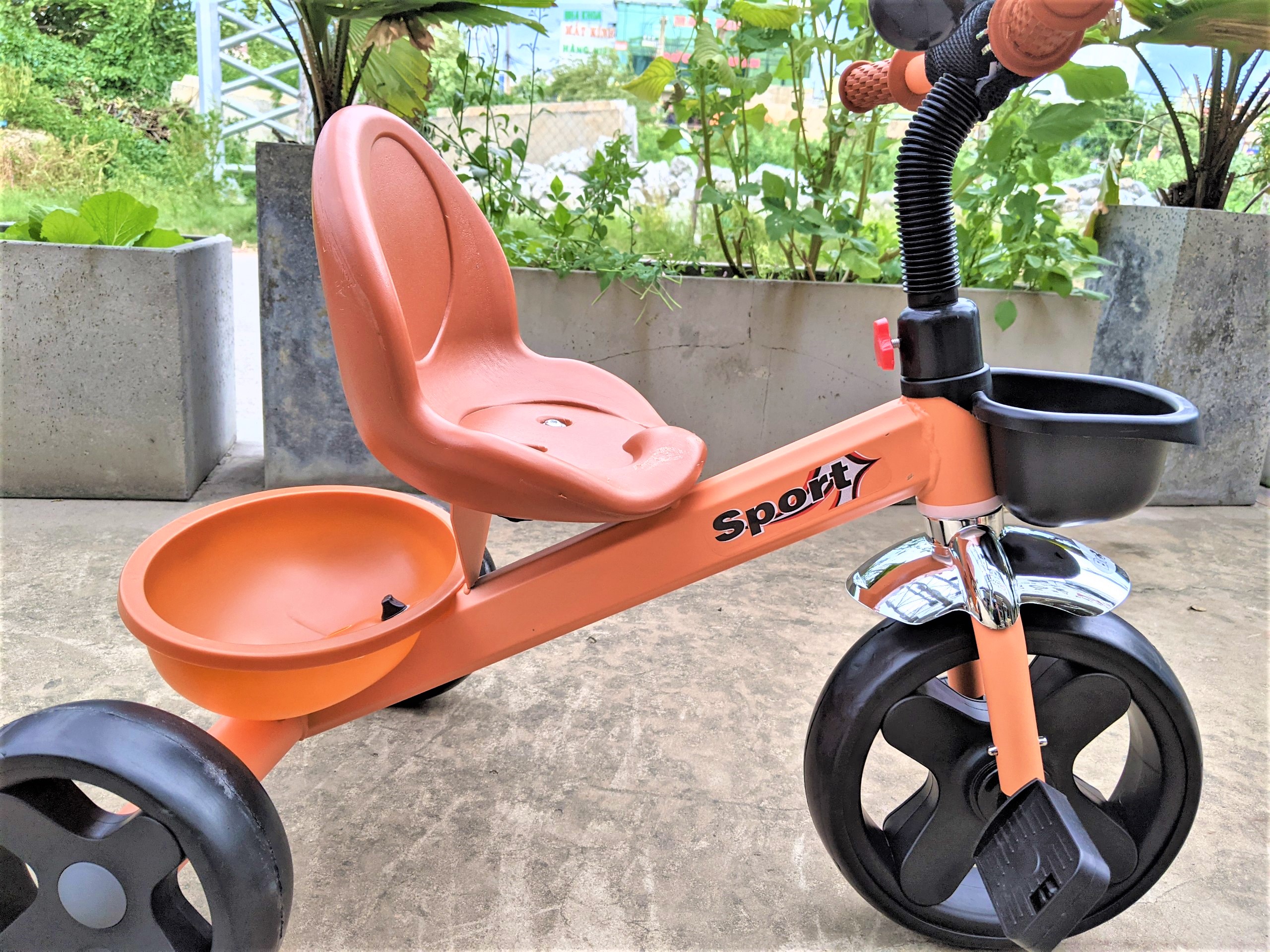 Xe ba bánh cho trẻ Broller BABY PLAZA XD3-902