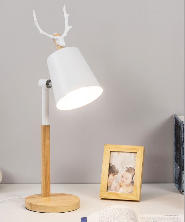 Đèn bàn ZOEY sừng hươu hiện đại trang trí nội thất cao cấp [ẢNH THẬT 100