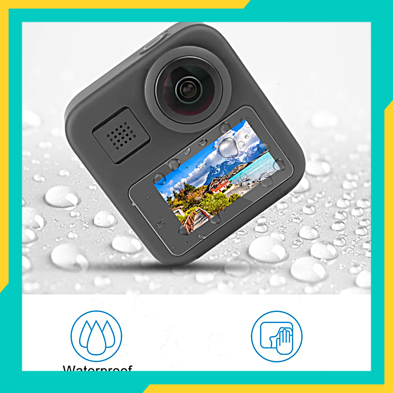 Bộ dán cường lực màn hình và nắp bảo vệ lens cho Gopro Max 360