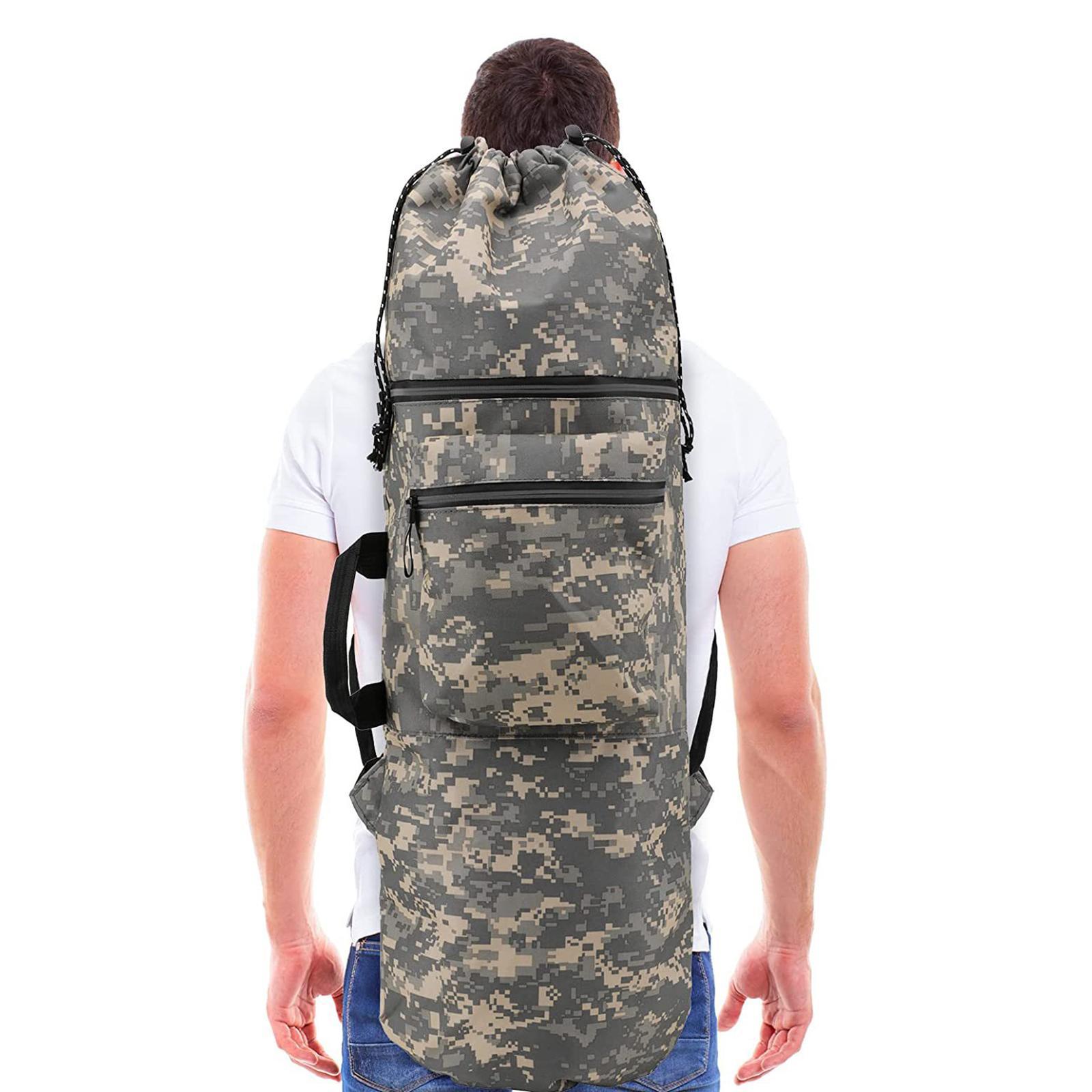 Portable Skateboard Longboard Carry Bag, 2 Shoulder Bag Handy Backpack