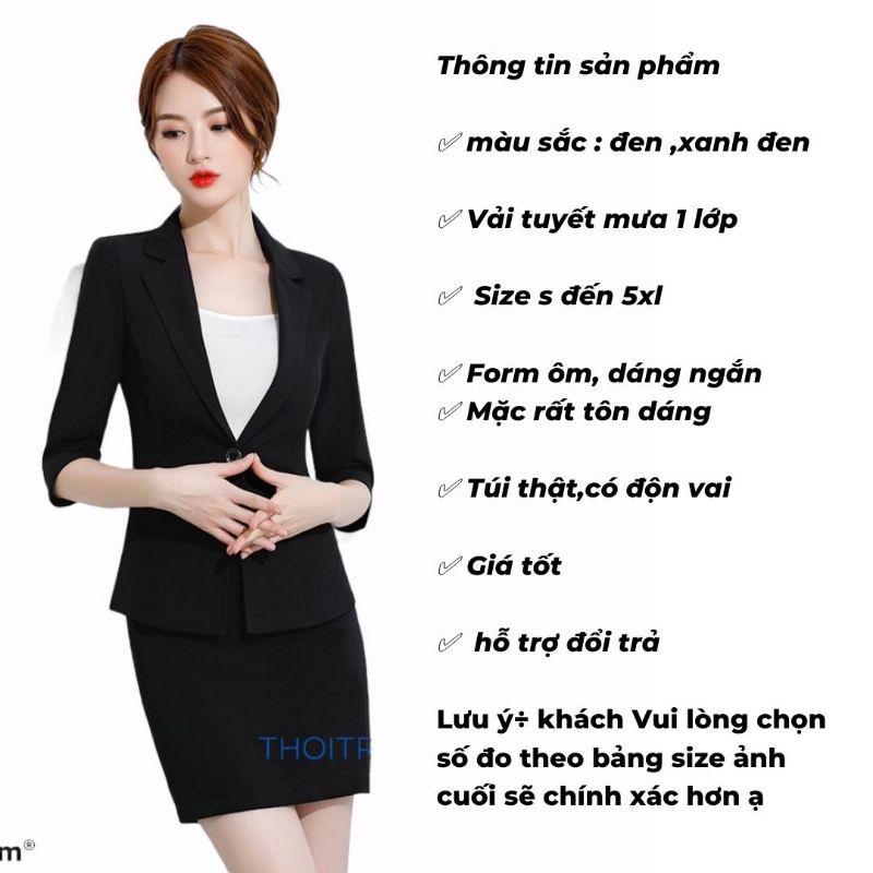 Áo Vest công sở tay lỡ cao cấp LINH CHI dáng ngắn form đẹp sang trọng ĐTL16 Được đổi trả thoải mái