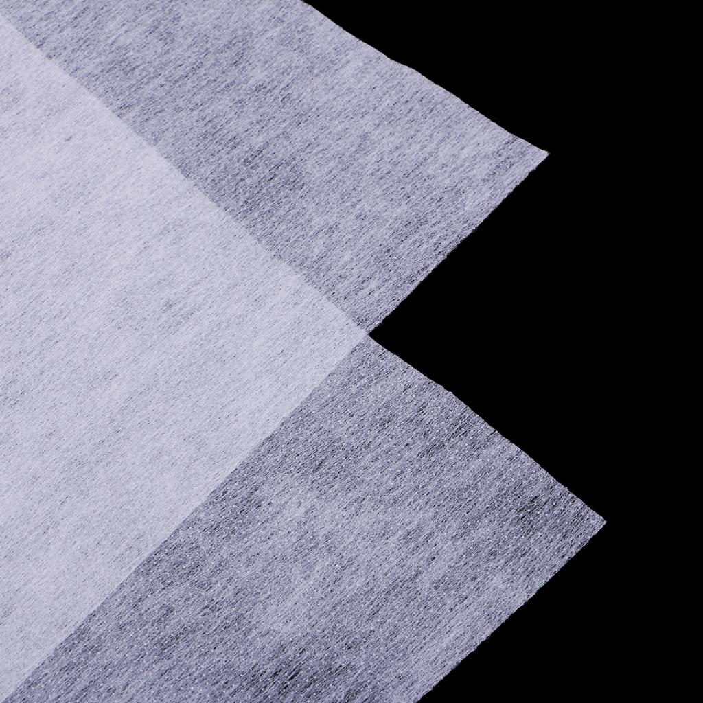 2M Iron On Fusible Interfacing Interlining Lining Fabric Black White Sewing BTY