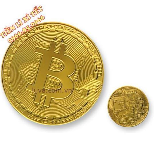 Đồng Xu Mạ Vàng 24k có hộp đựng