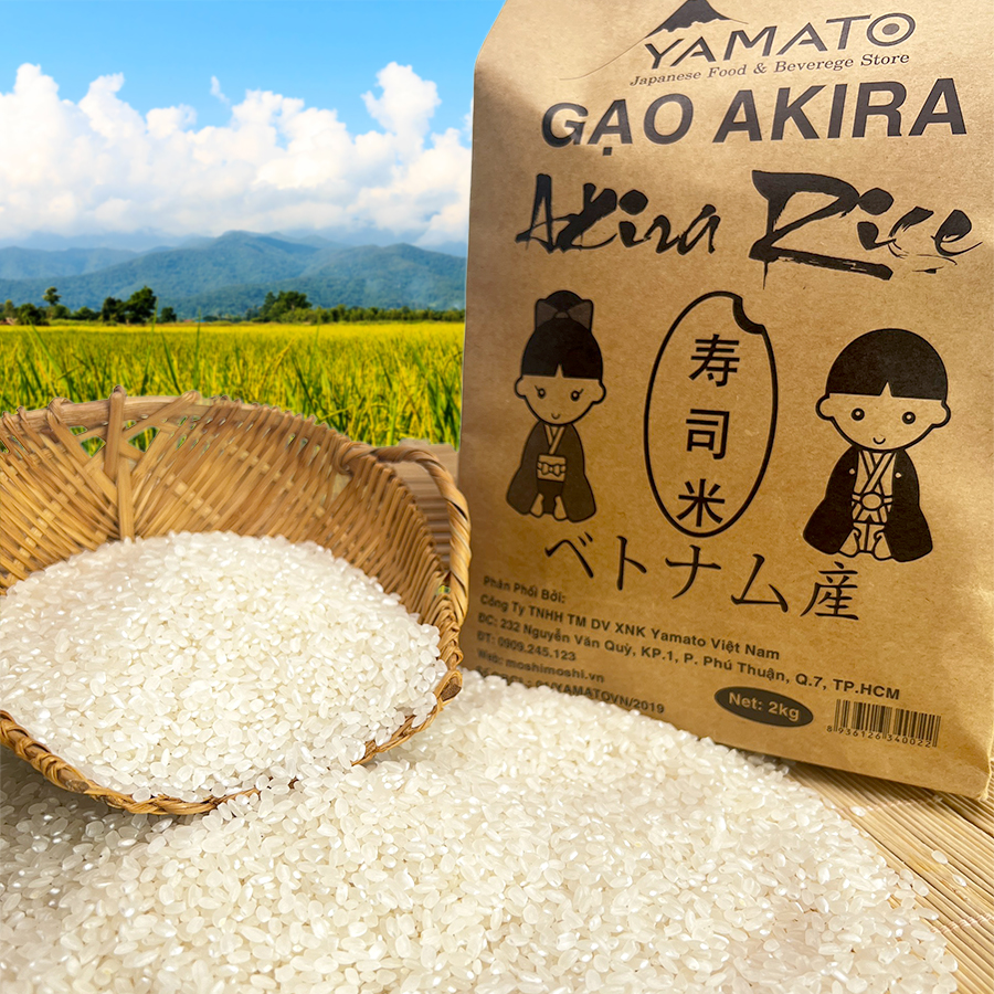 Gạo Nhật Akira Rice 2Kg