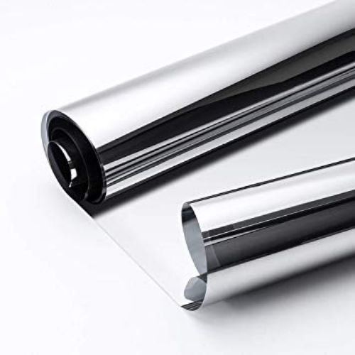 Giấy dán kính một chiều chống nhìn cho cửa - giấy decal dán kính phản quang