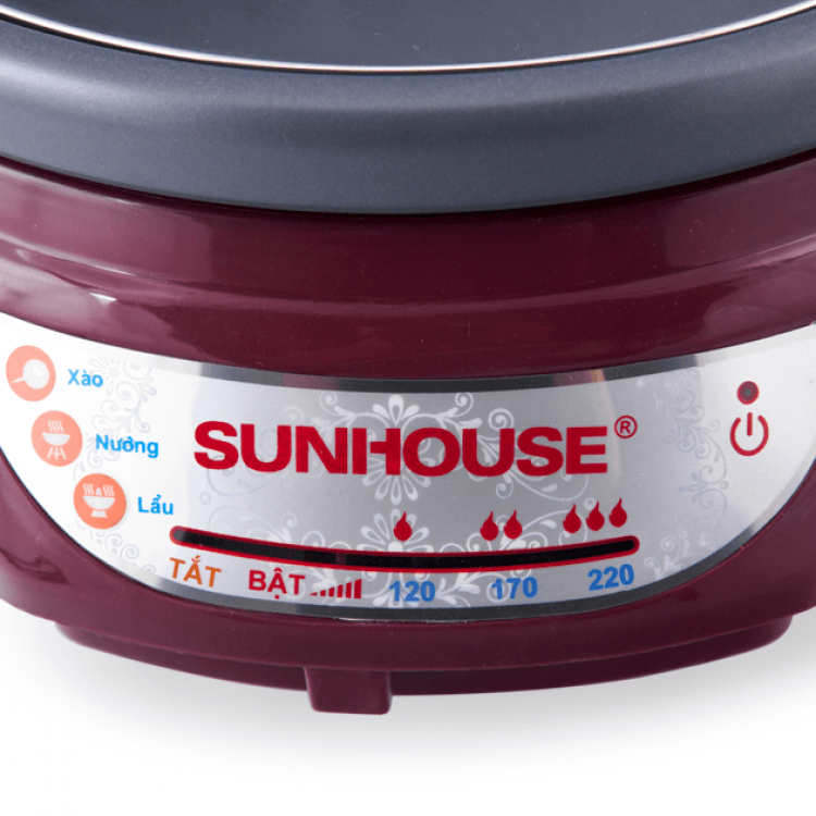 Nồi Lẩu điện SUNHOUSE SH535L 004