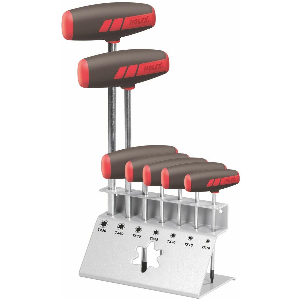 Bộ 7 Thanh T Hoa Thị Holex Tx10-tx50 Kèm Giá Đỡ 625241 7 - Hàng Chính Hãng 100% từ Đức