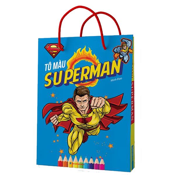 Túi Tô Màu Superman