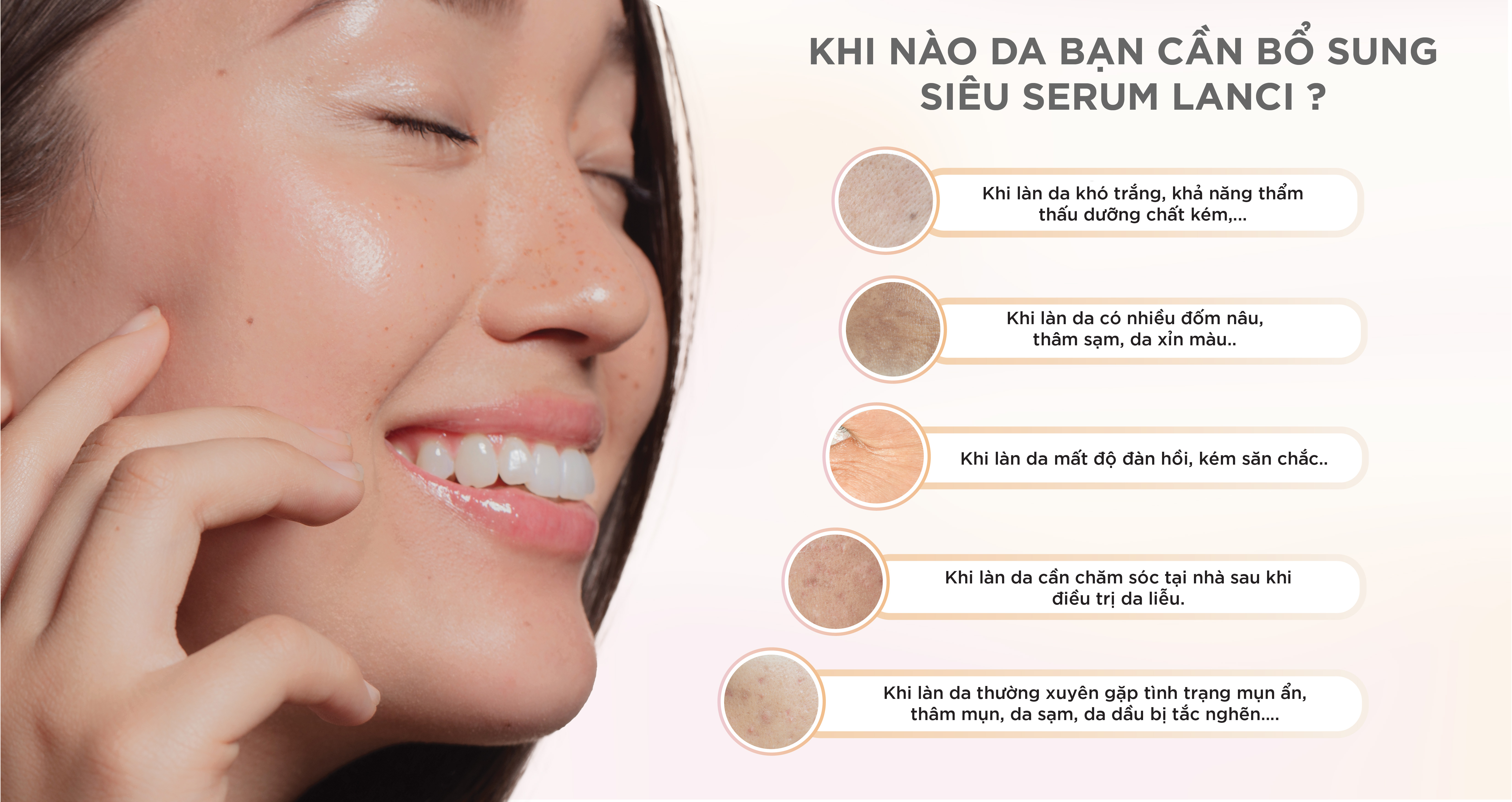 Serum Dưỡng Trắng LANCI Trắng Ngay Sau 1s 2ml