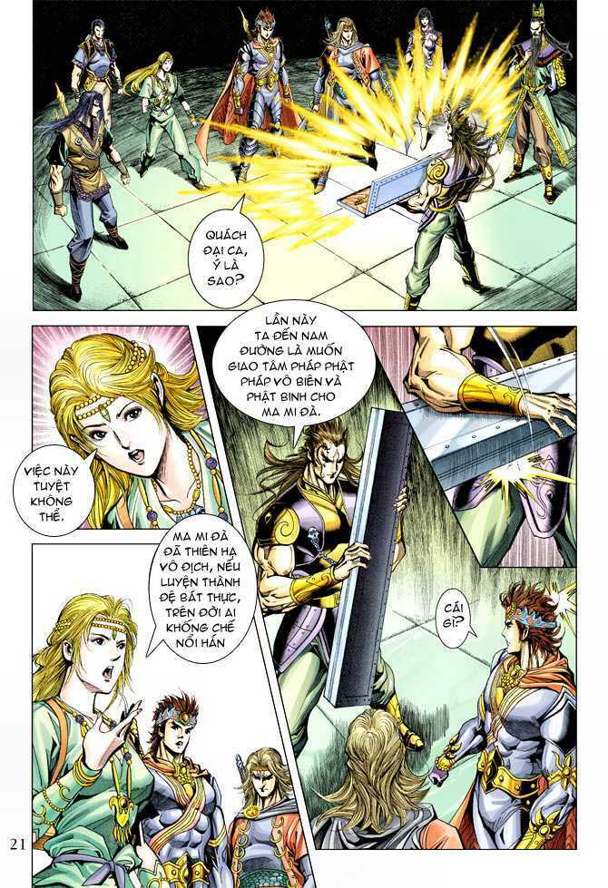 thiên tử truyền kỳ 5 - như lai thần chưởng chapter 116 21