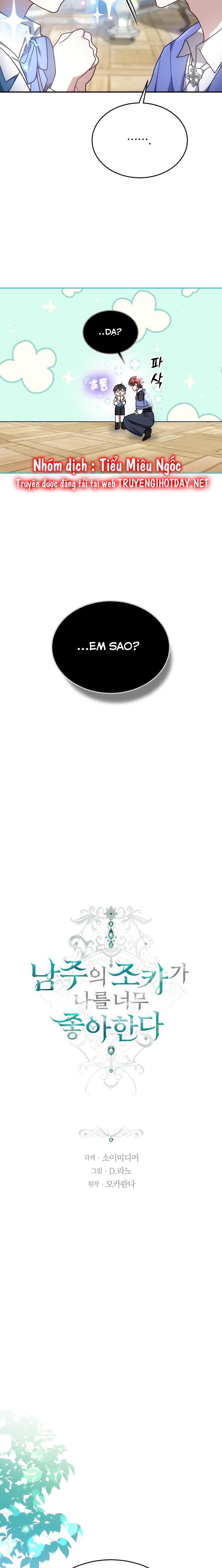 cháu trai nam chính rất thương tôi chapter 40 3