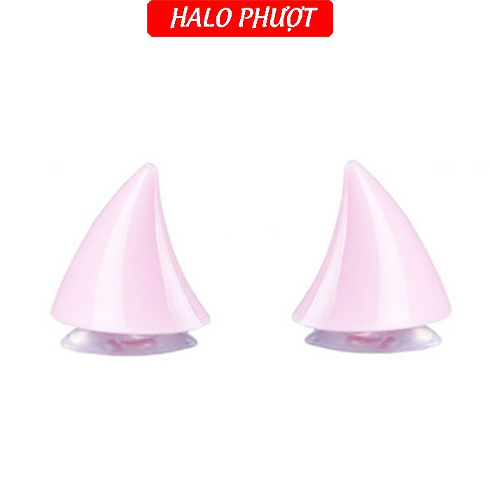 (Có Đế - Tặng keo) Sừng mini gắn nón bảo hiểm - phụ kiện gắn nón bảo hiểm