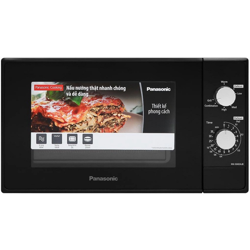 Lò Vi Sóng Có Nướng Panasonic NN-GM24JBYUE  - Hàng Chính Hãng