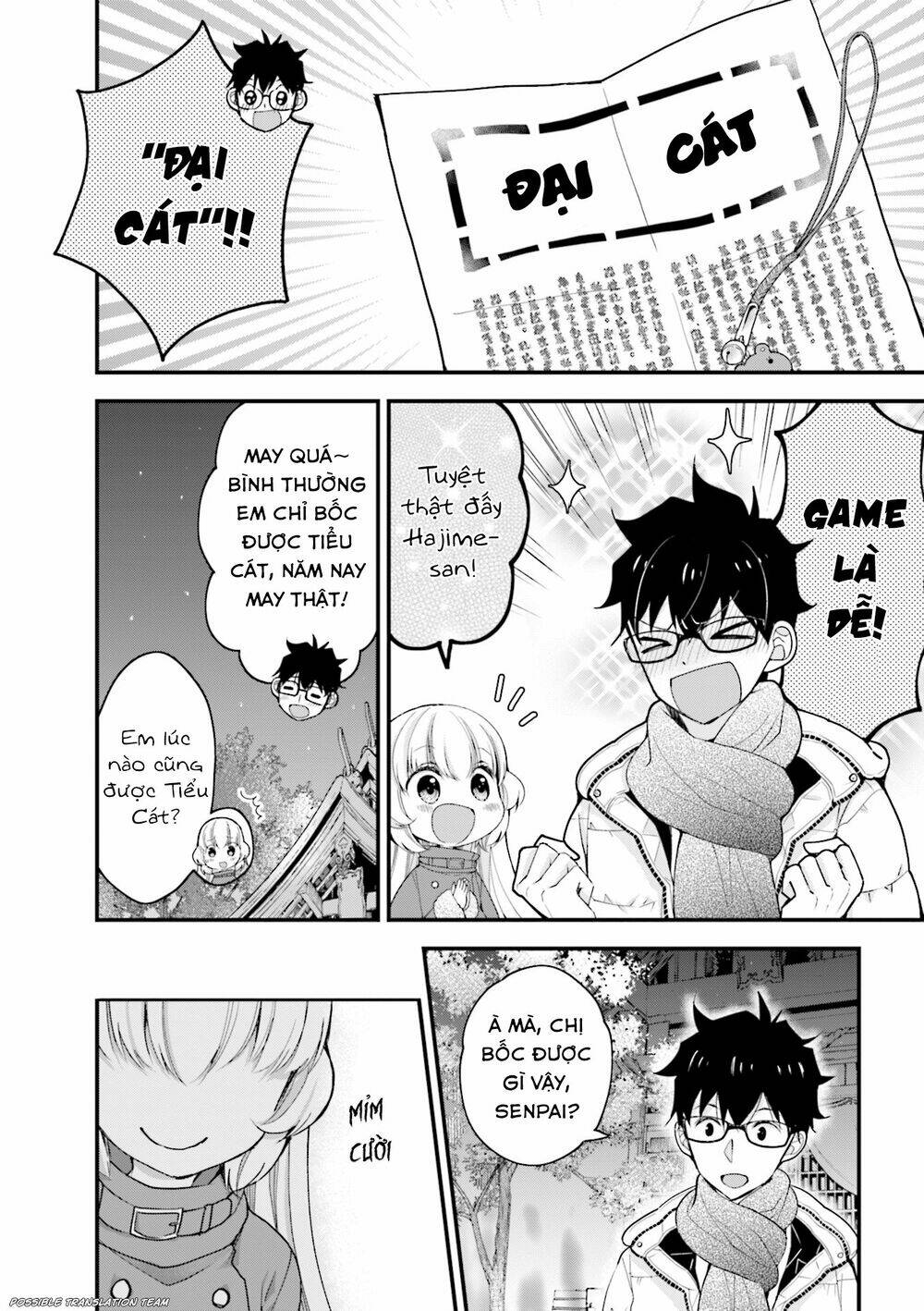 senpai kiêm bạn gái nhỏ nhắn của tôi rất dễ thương chapter 10 8