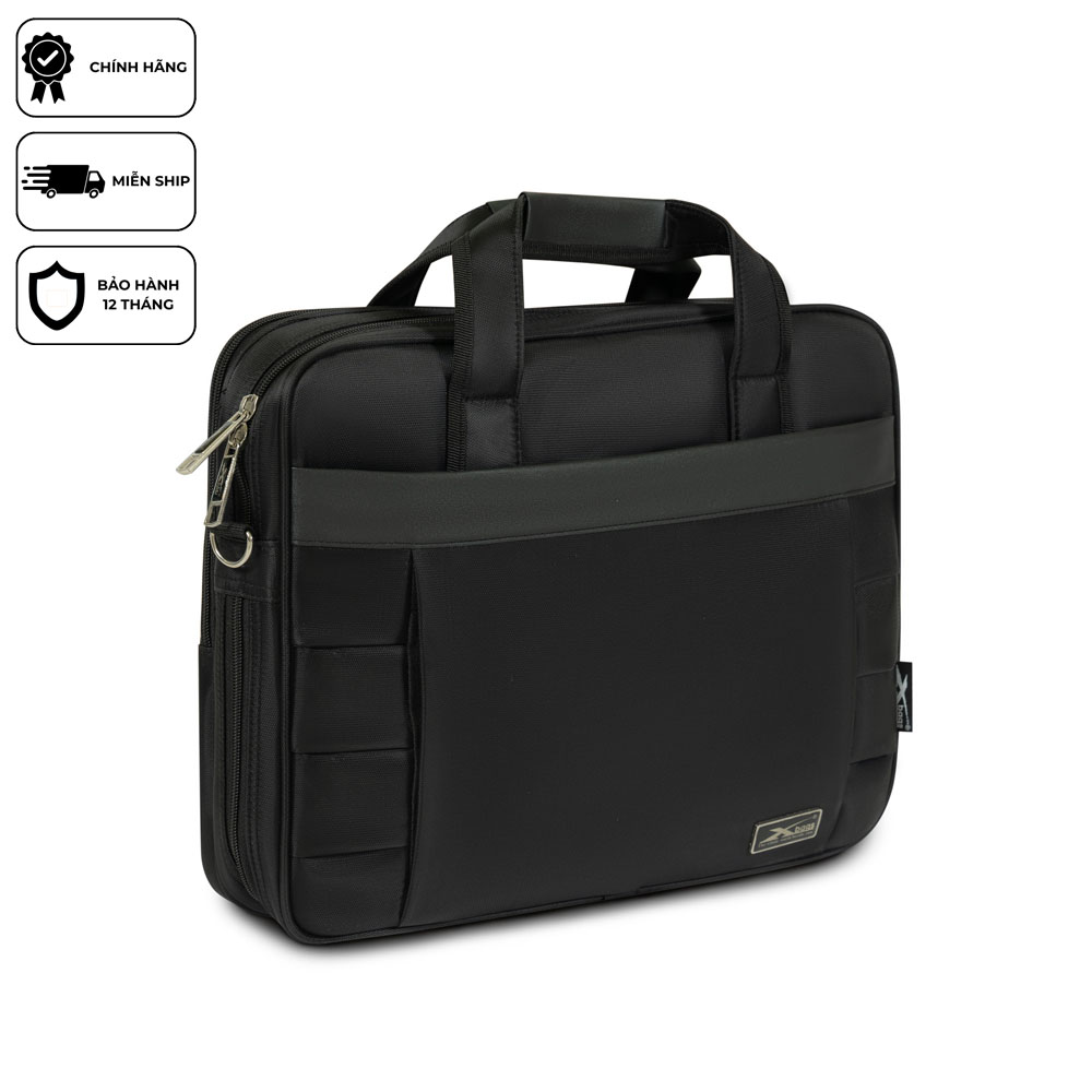 Cặp laptop doanh nhân cao cấp Xbags Expand Pro XB4002 nới rộng thông minh, chống sốc tiện dụng, phong cách sang trọng!