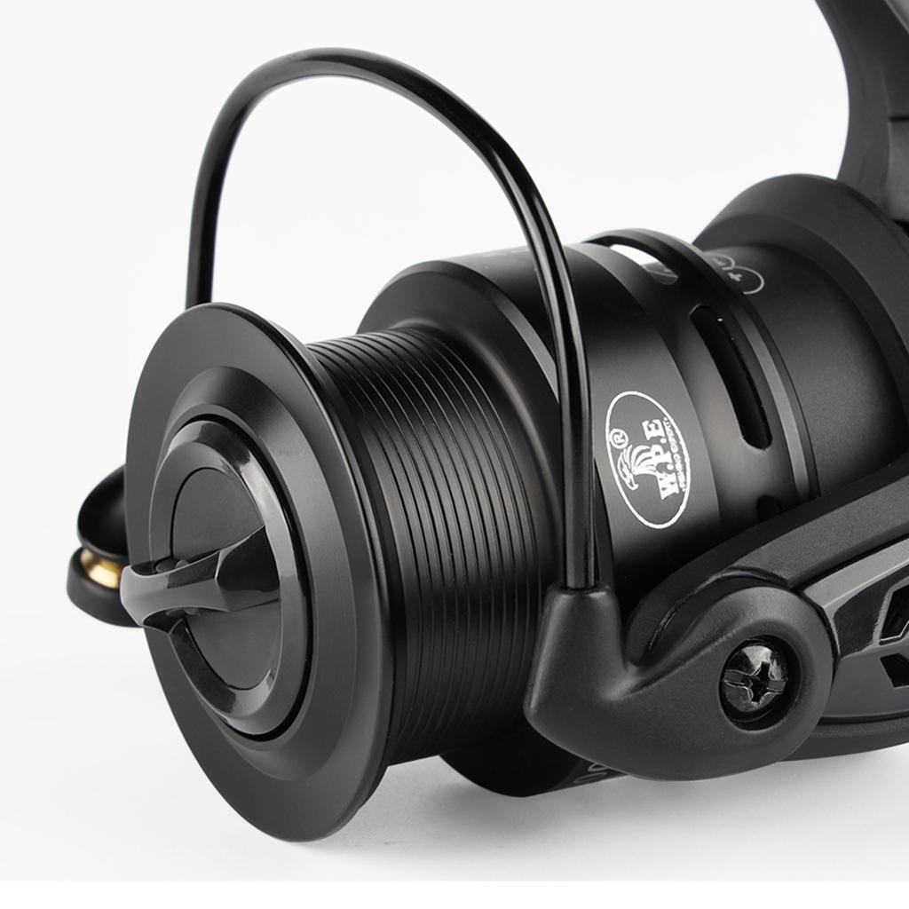 Fishing Reel Smooth High Speed Powerful 5.2:1/4.4:1 Gear Ratio Smooth Fishing Reels 3000-6000 for Lake Boat Ice Fishing