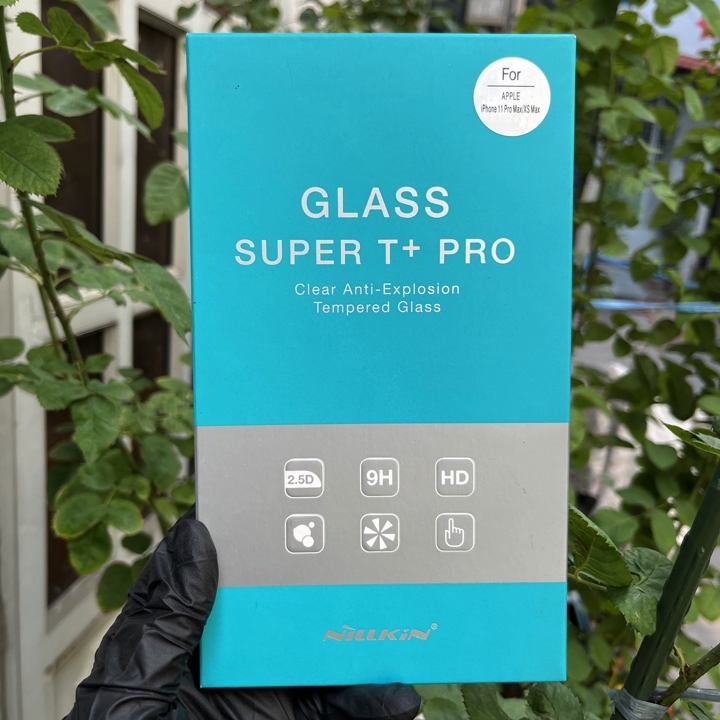 Kính cường lực dành cho iPhone 11 Pro Max - XS Max cao cấp Super T+ Pro - Hàng nhập khẩu Nillkin