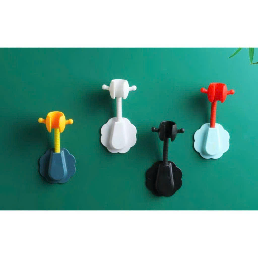 Giá Đỡ Vòi Hoa Sen Dán Tường Xoay 360 Độ, Móc Treo Vòi Nước Siêu Tiện Dụng Cho Gia Đình