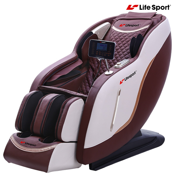 Ghế massage toàn thân LIFESPORT LS-368 công nghệ mát xa nhiệt hồng ngoại tân tiến giúp thư giãn, giảm stress tại nhà