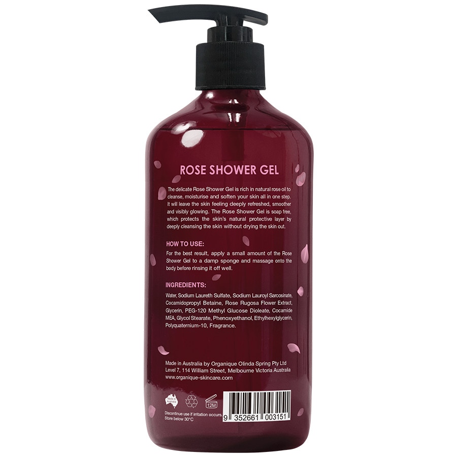 Sữa tắm hoa hồng Rose Shower Gel 500ml