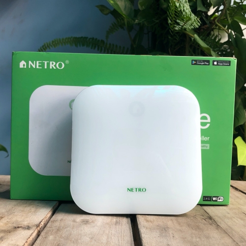 Bộ điều khiển 6 kênh Sprite tưới tự động qua van điện từ bằng wifi có sử dụng app không dây của Netro Mỹ rất cao cấp và thẩm mỹ