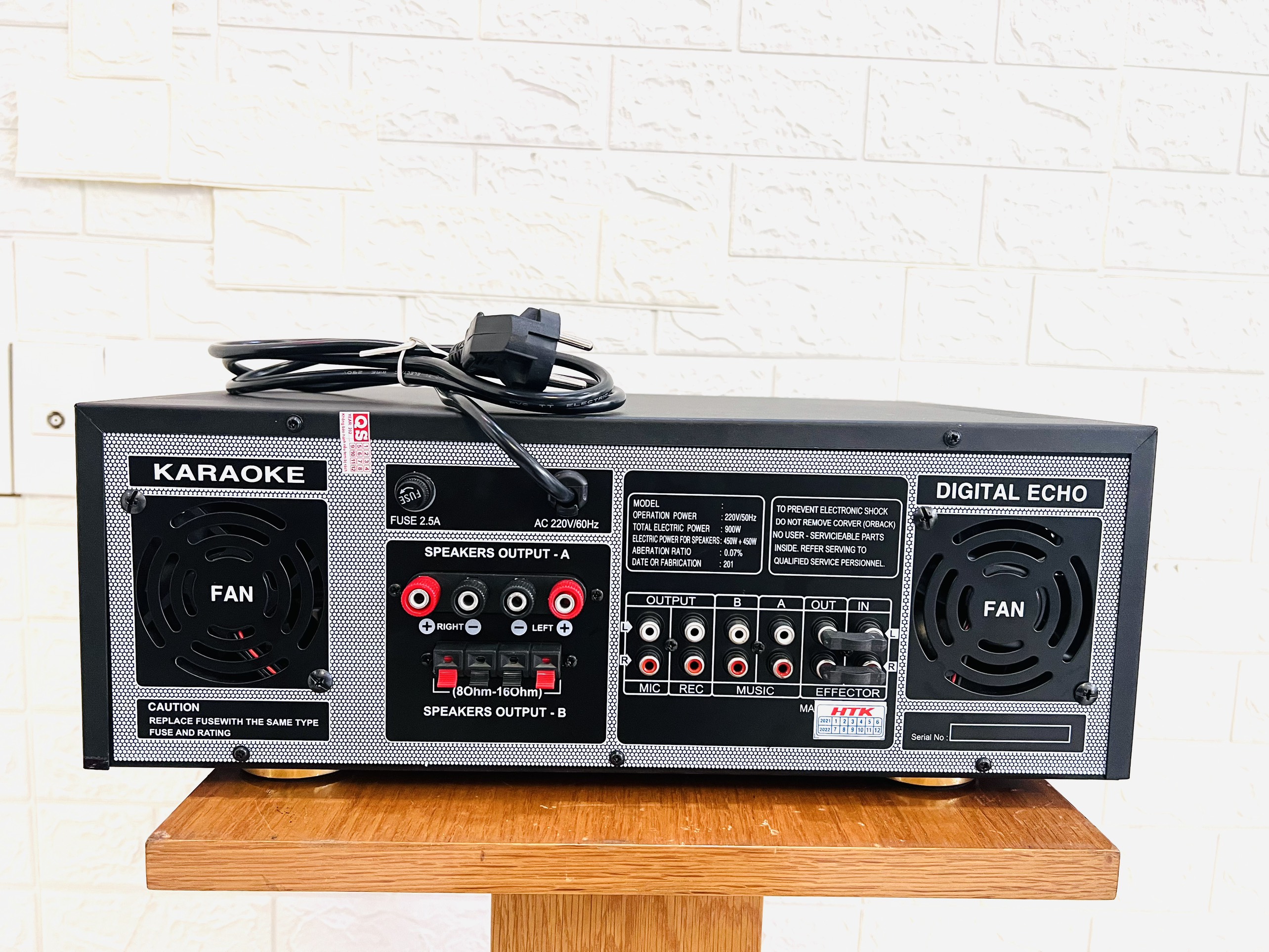 Âmpli karaoke và nghe nhạc 16 sò lớn AX - 603 Tích hợp Bluetooth công suất khoẻ BellPlus