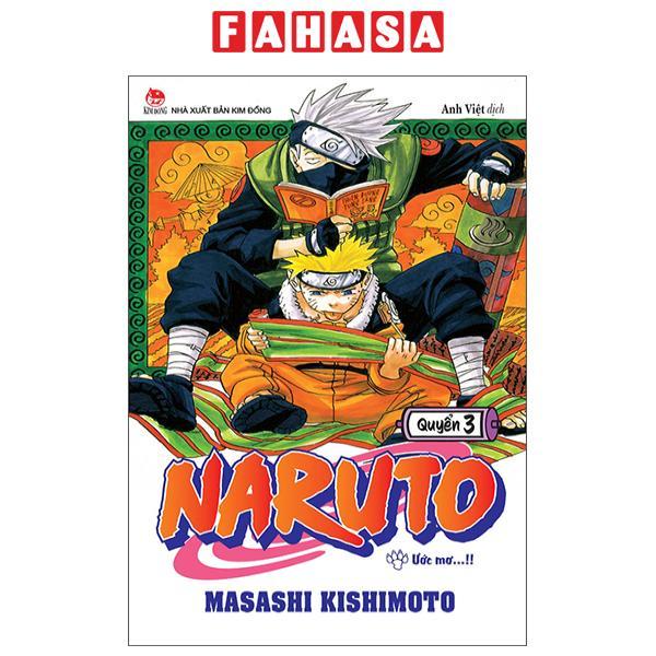 Sách - Naruto - Tập 3 - Ước Mơ…!! (Tái Bản 2025)