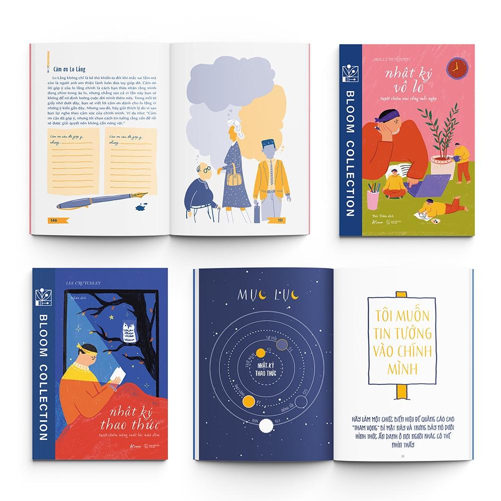 Sách Combo 2 Cuốn: Nhật Ký Vô Lo + Nhật Ký Thao Thức - Skybooks - BẢN QUYỀN