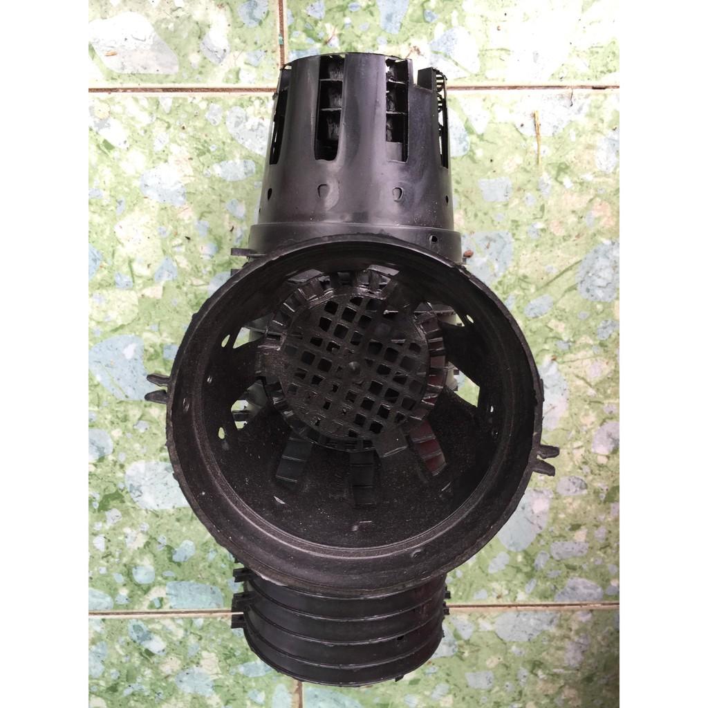 Combo 30 chậu nhựa đen Phi 14