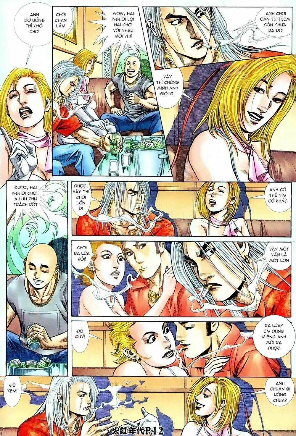 hỏa hồng niên đại hắc cốt đường chapter 74 9