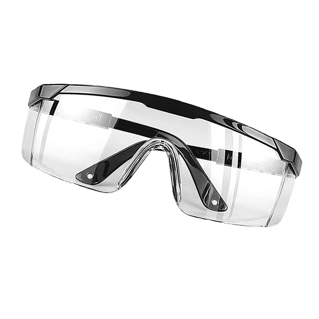 2x Windproof Cycling Goggles UV Protect Anti-Fog Over Glasses Sunglasses Black