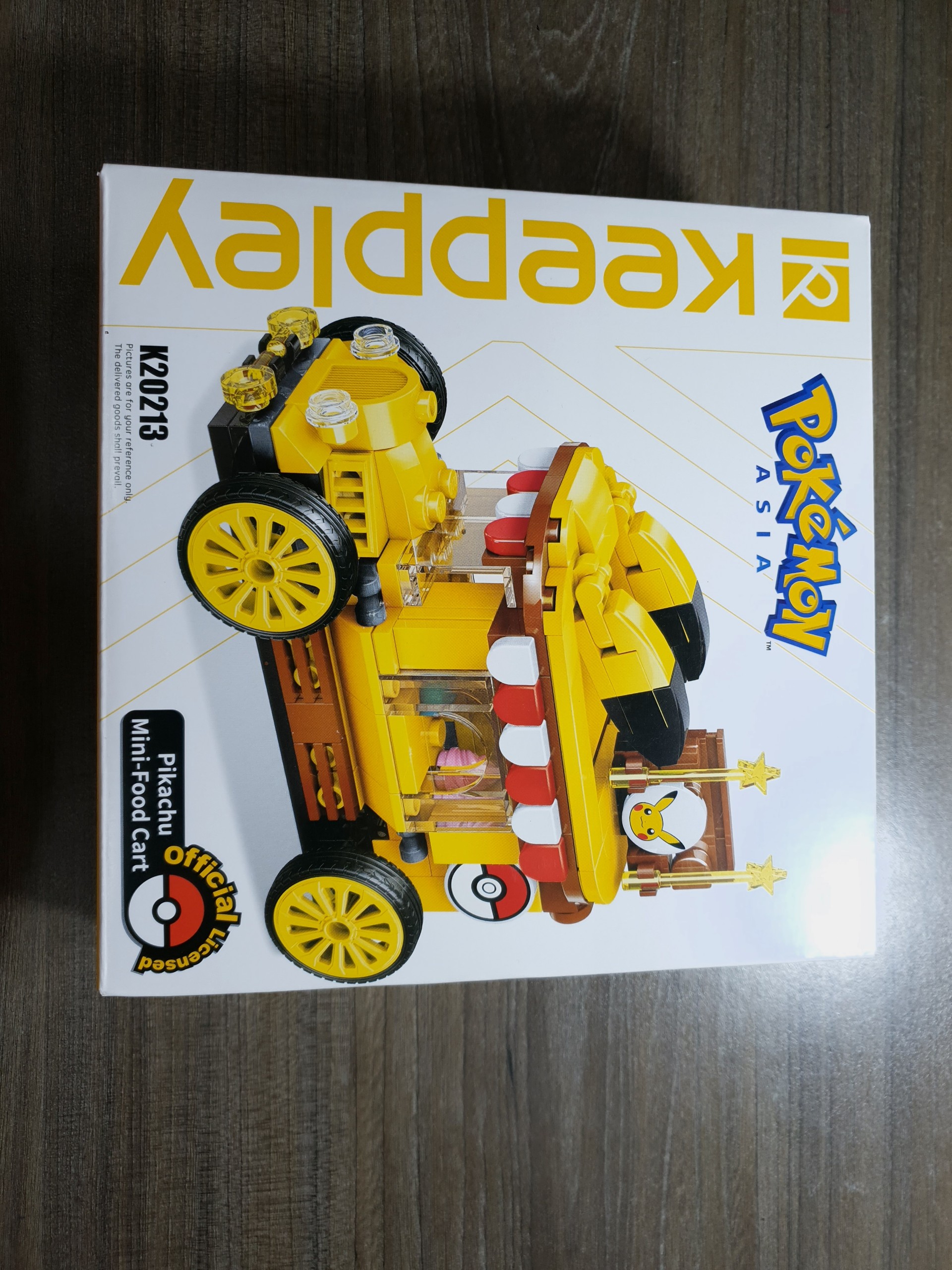Đồ Chơi Xếp Hình Xe Pikachu KEEPPLEY K20213 QMAN