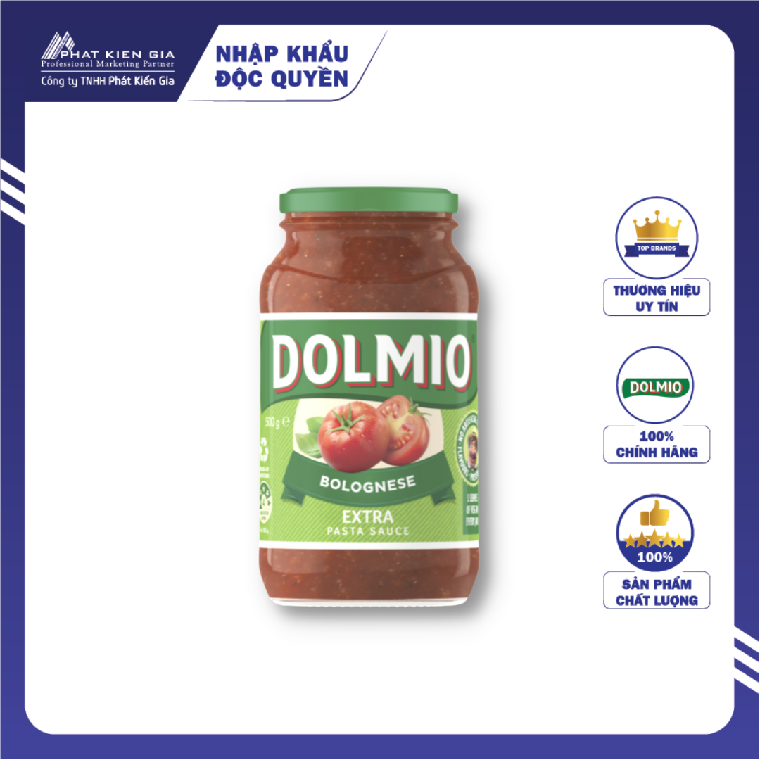 Sốt Mì Ý Bolognese Dolmio 500g (Úc) - Date: 20/03/2023