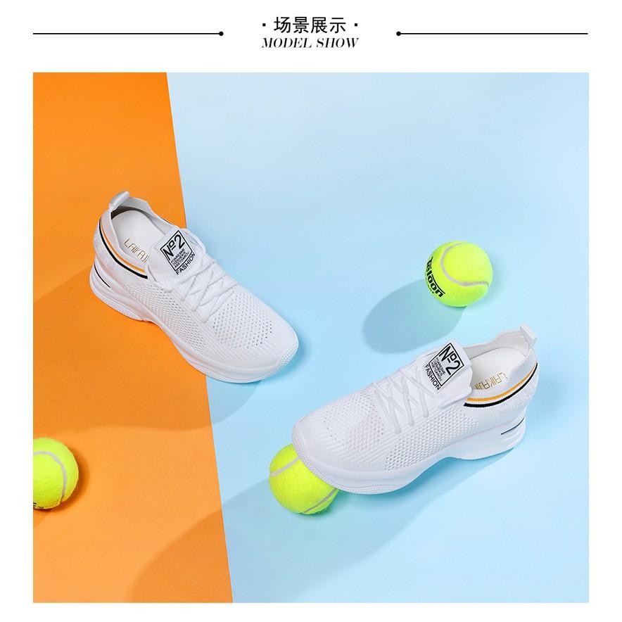 Giày nữ sneakers thể thao nữ FAROSA đế cao phong cách Hàn Quốc chất vải lưới cực thoáng